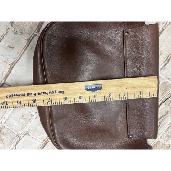 Ladies Vintage Handcrafted Leather Shoulder Bag With Animal Clasp Deer? - Picture 8 of 8